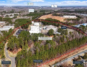 1101 Hamlin Rd, Durham, NC - Vue aérienne vue de carte