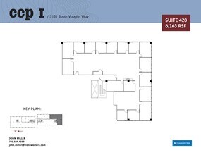 3131 S Vaughn Way, Aurora, CO à louer Plan de site– Image 2 sur 2