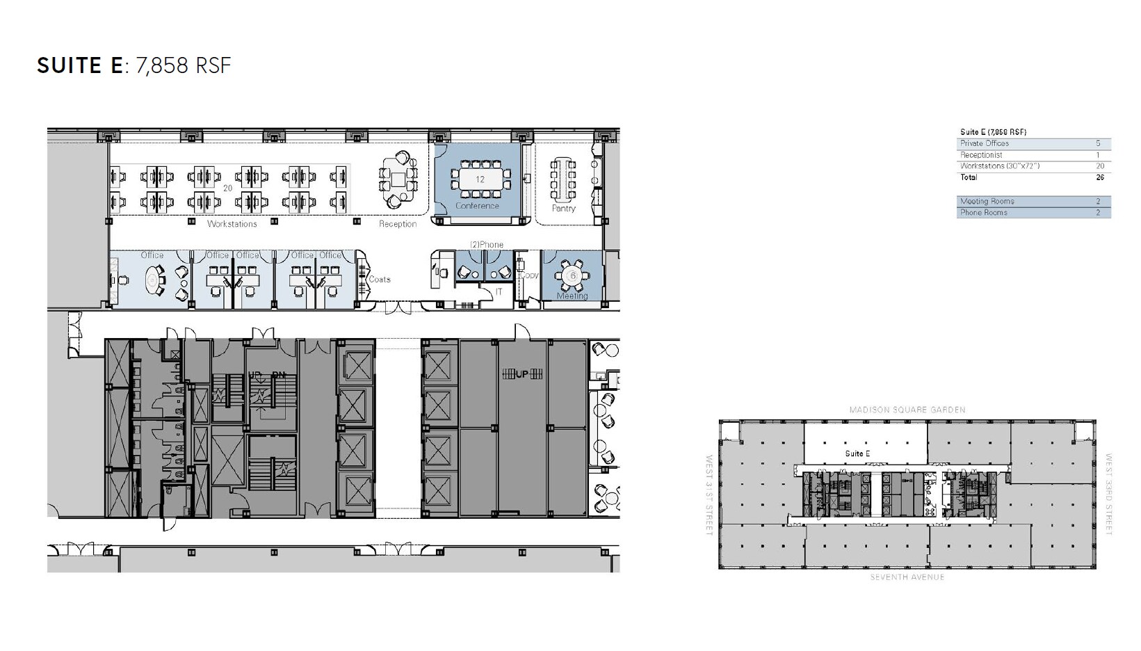 PENN 2, New York, NY à louer Plan d’étage– Image 1 sur 14