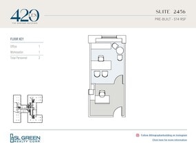 420 Lexington Ave, New York, NY à louer Plan d’étage– Image 1 sur 1