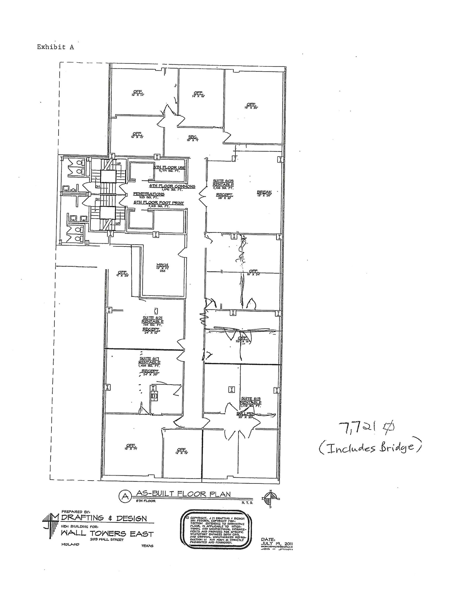 201-203 W Wall St, Midland, TX à louer Photo intérieure– Image 1 sur 23