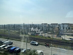 Melun - Vue aérienne vue de carte