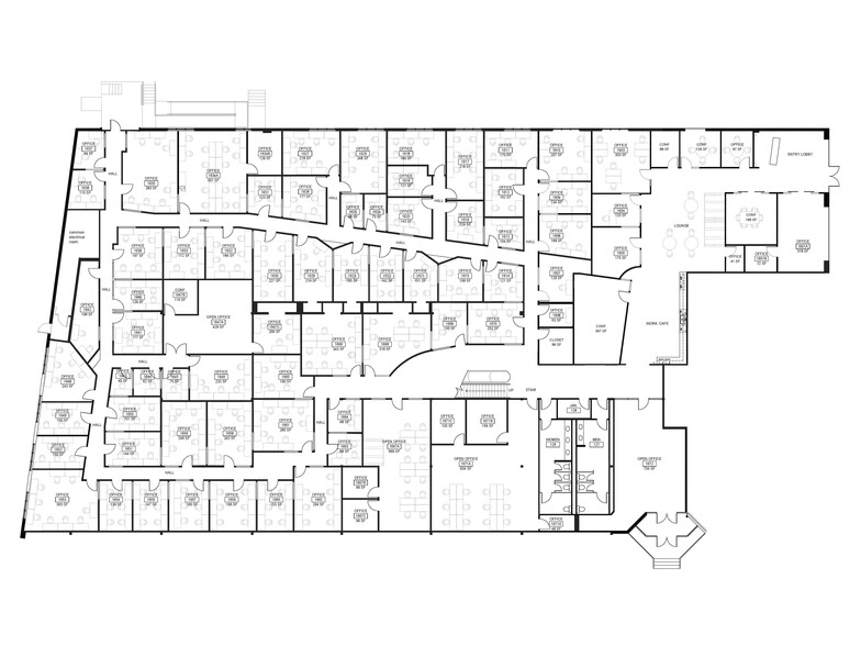 1500 Dragon St, Dallas, TX à louer - Plan d’étage – Image 3 sur 6