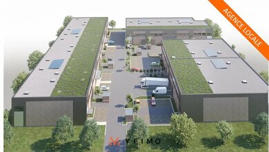 Trappes - VUE AÉRIENNE vue de carte