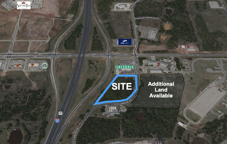 I-35 & Covell (SE/c), Edmond, OK à vendre - Aérien – Image 2 sur 2