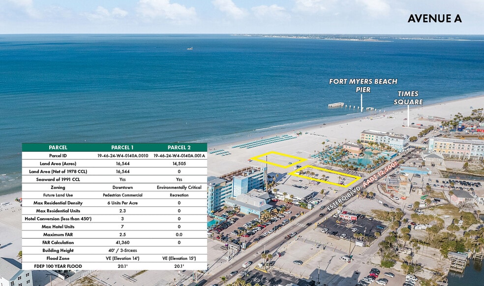 Beachfront Portfolio portefeuille de 2 biens à vendre sur LoopNet.fr - Aérien – Image 3 sur 11