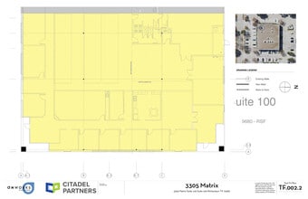 3305 Matrix Dr, Richardson, TX à vendre Plan d’étage– Image 1 sur 1