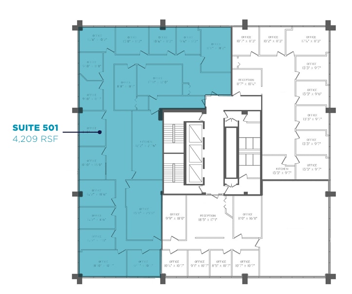 5755 Granger Rd, Independence, OH à louer Plan d’étage– Image 1 sur 1