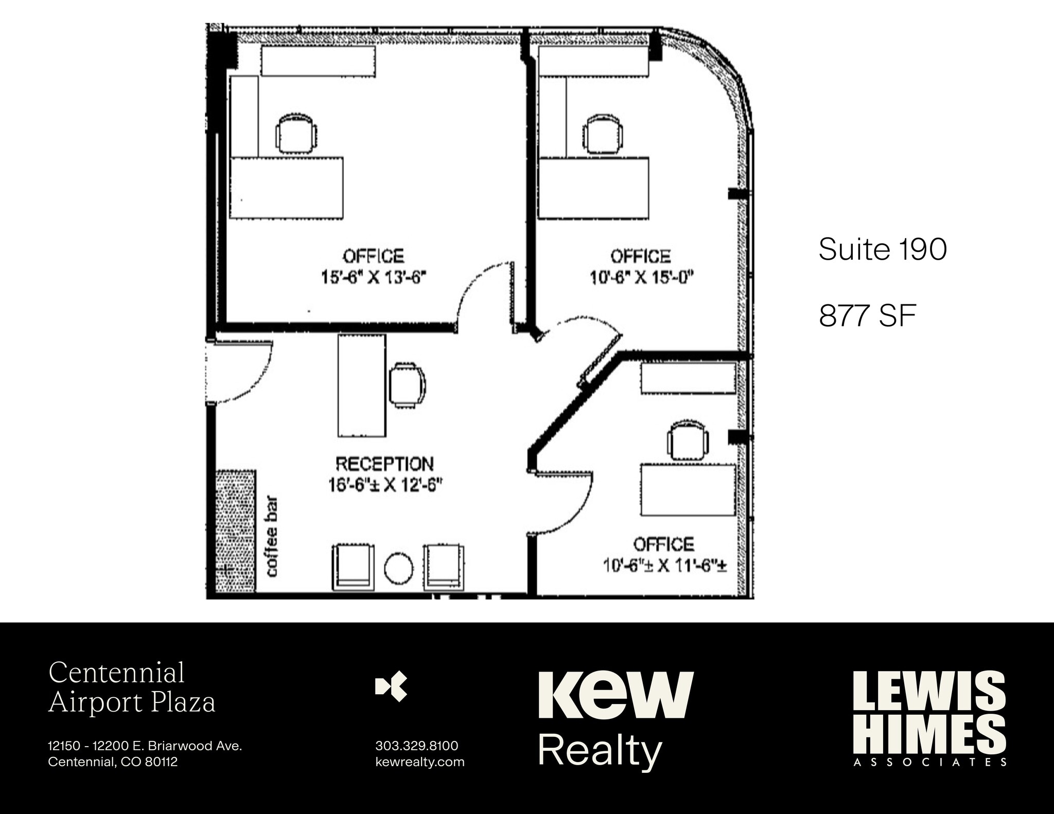 12150-12200 E Briarwood Ave, Centennial, CO à louer Plan de site– Image 1 sur 1