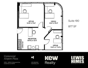 12150-12200 E Briarwood Ave, Centennial, CO à louer Plan de site– Image 1 sur 1