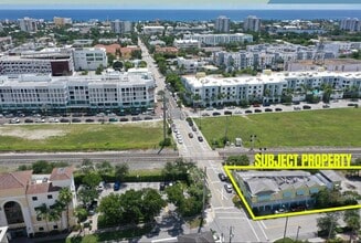 101 SE 2nd Ave, Delray Beach, FL - VUE AÉRIENNE  vue de carte