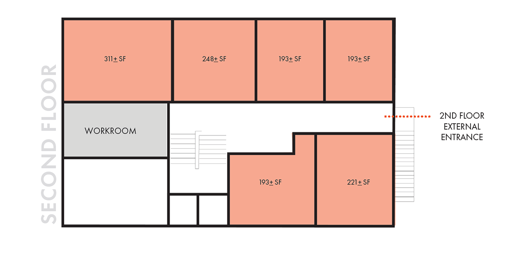 1231 E Chapman Ave, Fullerton, CA à louer Plan d’étage– Image 1 sur 1