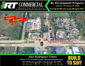 Plus de détails pour 6165 S US Highway 1, Fort Pierce, FL - Terrain à vendre