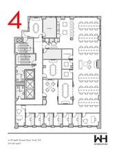 21 W 46th St, New York, NY à louer Plan de site– Image 2 sur 2