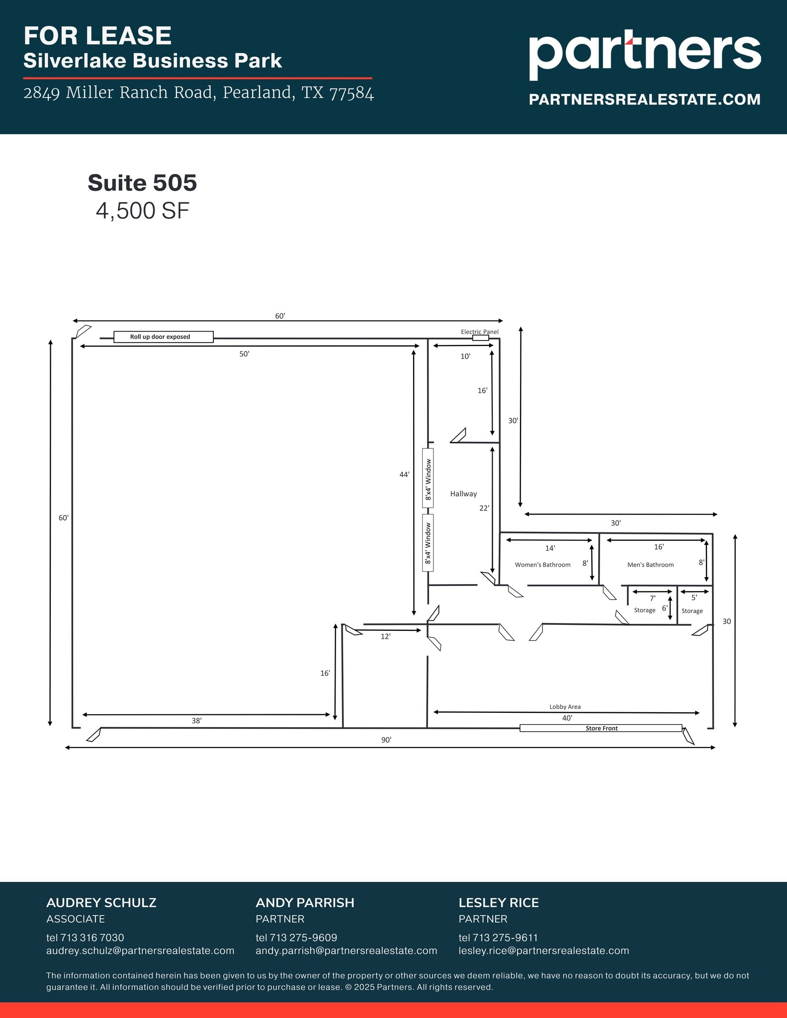 2825 Miller Ranch Rd, Pearland, TX à louer Plan de site– Image 1 sur 1