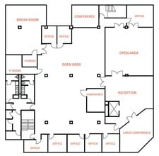 1370 India St, San Diego, CA à louer Plan d’étage– Image 1 sur 1