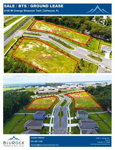 4145 W Orange Blossom Trl, Apopka, FL à louer - Photo de l’immeuble – Image 2 sur 6