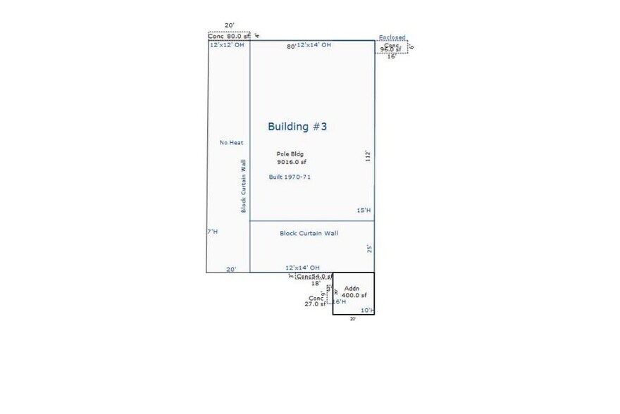 1407 Woodmere Ave, Traverse City, MI à vendre - Plan d’étage – Image 1 sur 2