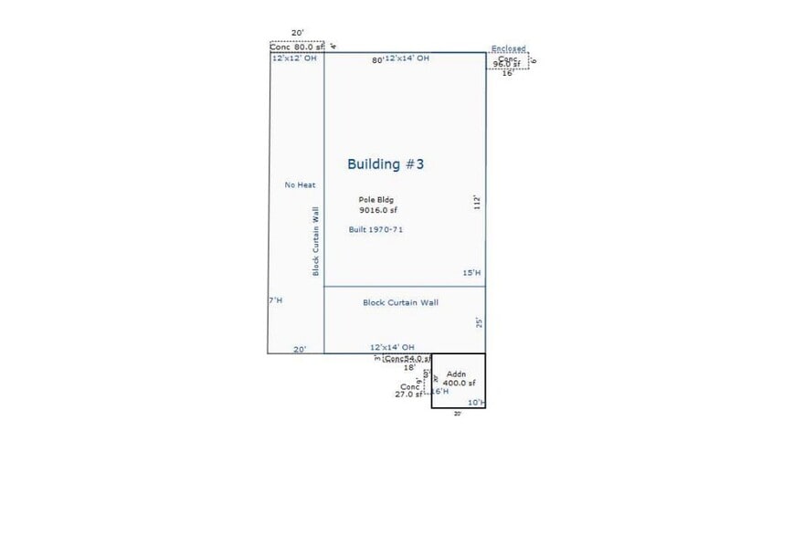 1407 Woodmere Ave, Traverse City, MI à vendre - Plan d’étage – Image 1 sur 2