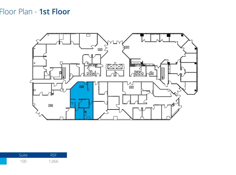 23822 W Valencia Blvd, Valencia, CA à louer Plan d’étage– Image 1 sur 1