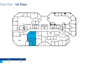 23822 W Valencia Blvd, Valencia, CA à louer Plan d’étage– Image 1 sur 1