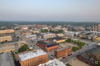 206-218 Choctaw St, Leavenworth, KS - Vue aérienne  vue de carte