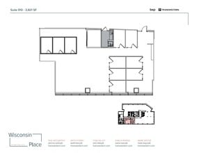 5404 Wisconsin Ave, Chevy Chase, MD à louer Plan d’étage– Image 1 sur 2