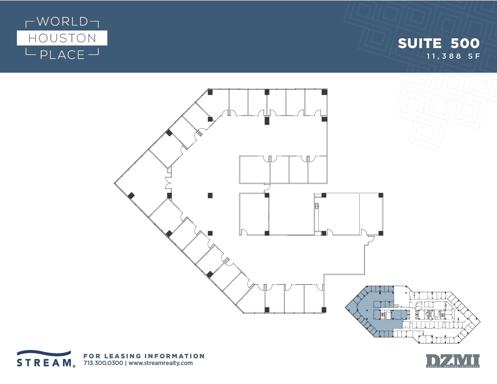 15710 John F Kennedy Blvd, Houston, TX à louer Plan d’étage– Image 1 sur 1