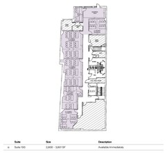 7514 Wisconsin Ave, Bethesda, MD à louer Plan d’étage– Image 1 sur 1