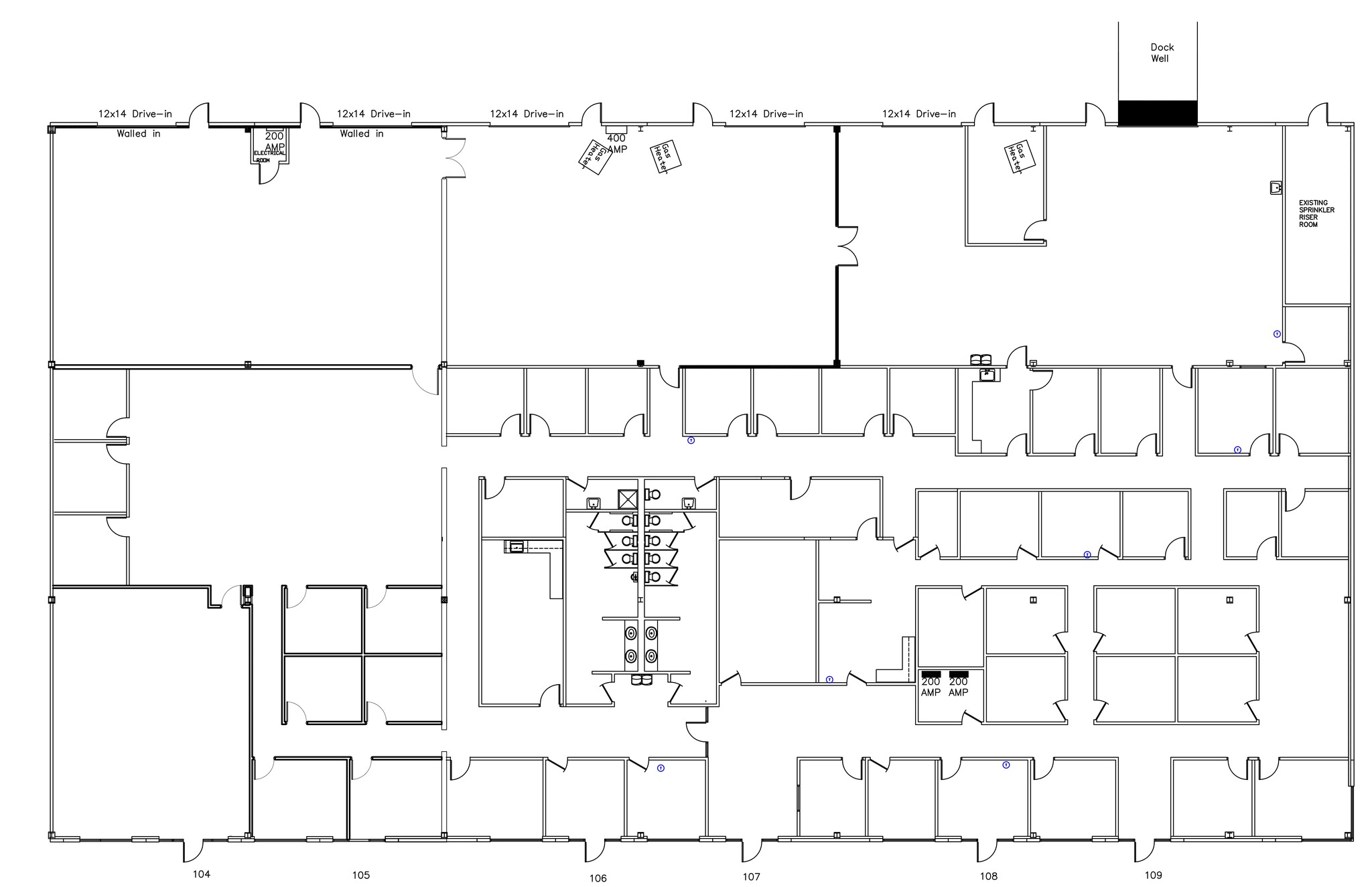 2401 Brentwood Rd, Raleigh, NC à louer Plan de site– Image 1 sur 1