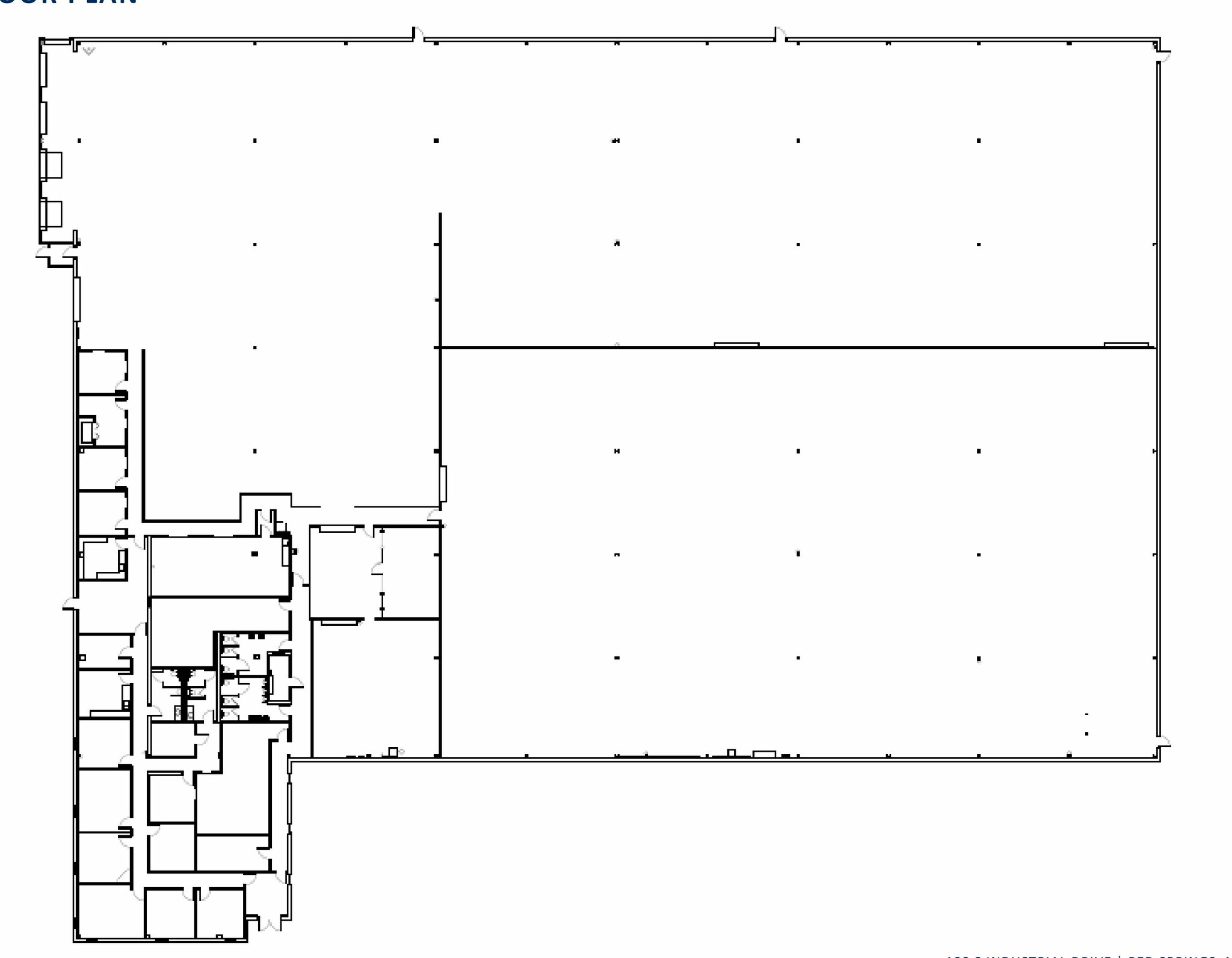 100 Industrial Rd, Red Springs, NC à vendre Plan d’étage– Image 1 sur 1