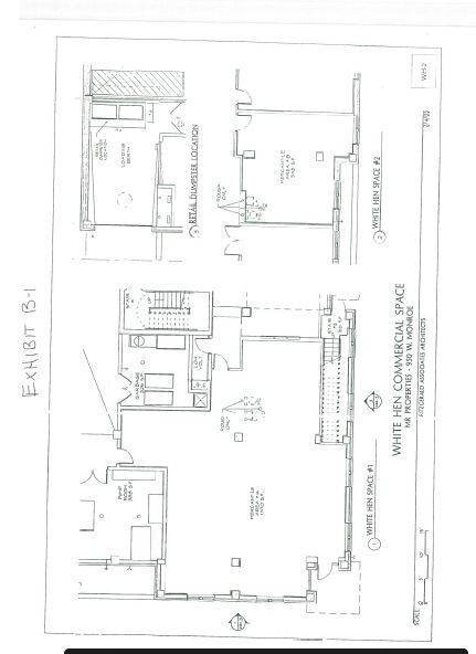 954 W Monroe St, Chicago, IL 60607 - Lot 7-Eleven - - Plan d’étage - Image 2 of 2