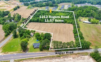 Plus de détails pour 1212 Rogers Rd, Fuquay Varina, NC - Terrain à vendre
