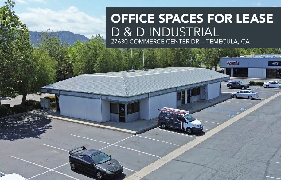 27620 Commerce Center Dr, Temecula, CA à louer - Photo de l’immeuble – Image 1 sur 5