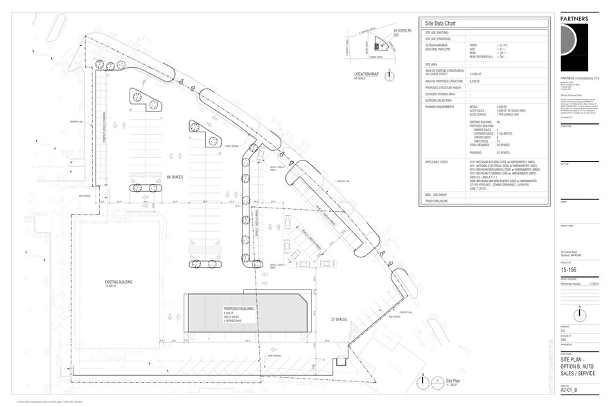 50 Ecorse Rd, Ypsilanti, MI à louer - Plan de site – Image 2 sur 8
