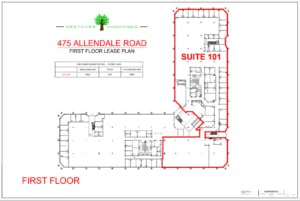 660 American Ave, King Of Prussia, PA à louer Plan d’étage– Image 1 sur 1