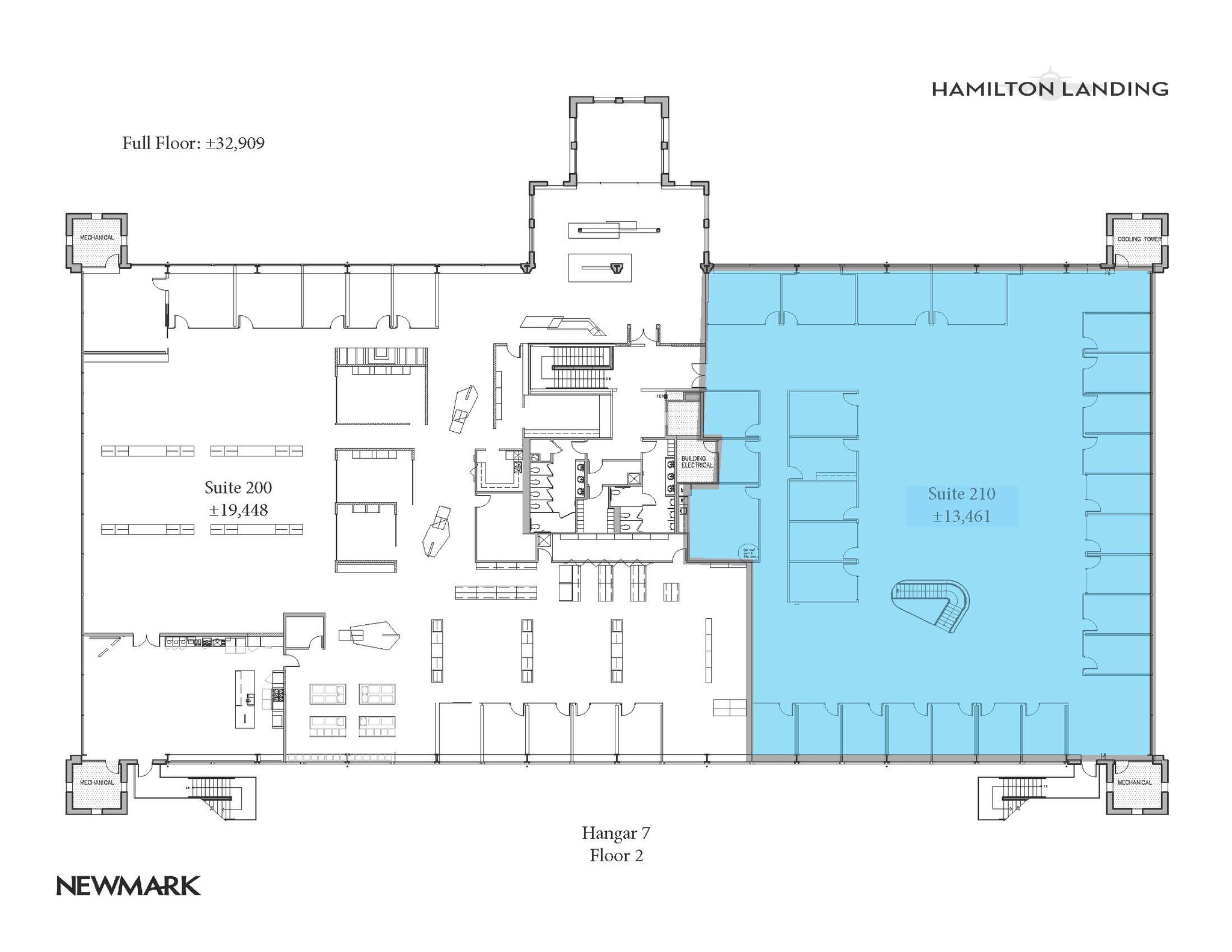 2-10 Hamilton Lndg, Novato, CA à louer Plan d’étage– Image 1 sur 1
