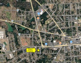 8 Mashburn St, Hawkinsville, GA - Vue aérienne vue de carte
