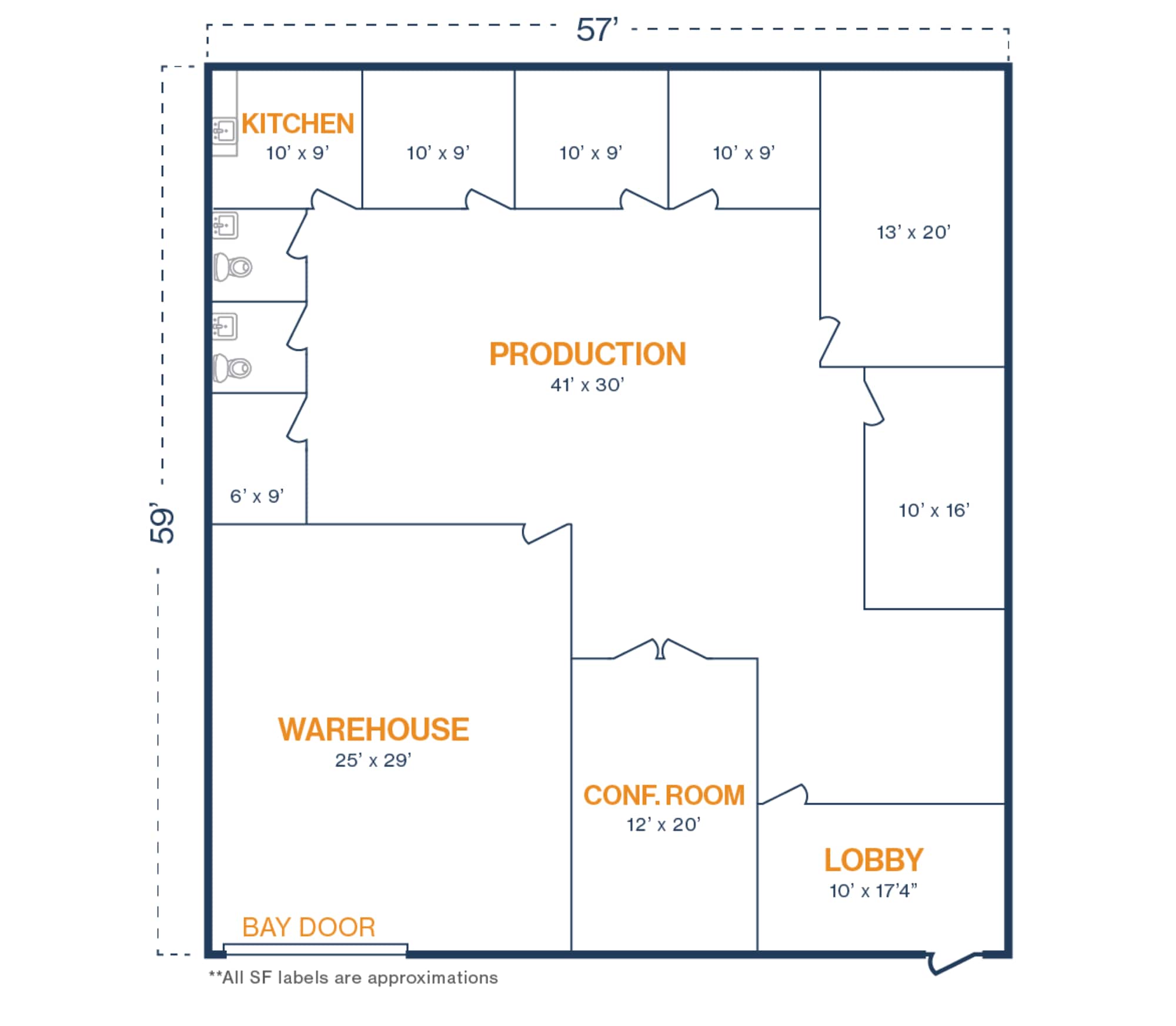 20220 Hempstead Rd, Houston, TX à louer Plan d’étage– Image 1 sur 1