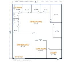 20220 Hempstead Rd, Houston, TX à louer Plan d’étage– Image 1 sur 1