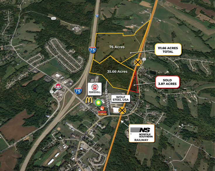Dixie Hwy & Old Lexington, Crittenden, KY à vendre - Photo de l’immeuble – Image 1 sur 1