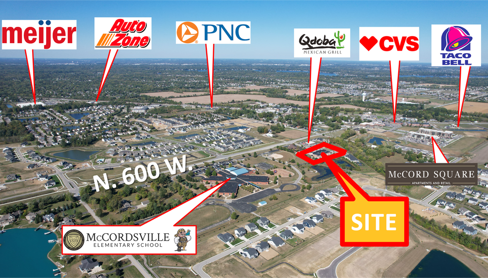 7397 N 600 West Mt. Comfort Rd, Mc Cordsville, IN à louer - Photo de l’immeuble – Image 2 sur 12