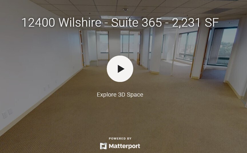 12400 Wilshire Blvd, Los Angeles, CA à louer - Numérisation 3D Matterport – Image 2 sur 16