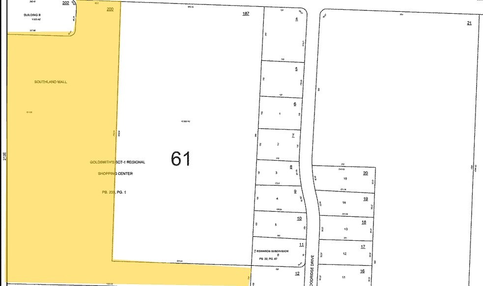 1215 E Shelby Dr, Memphis, TN à louer - Plan cadastral – Image 2 sur 2