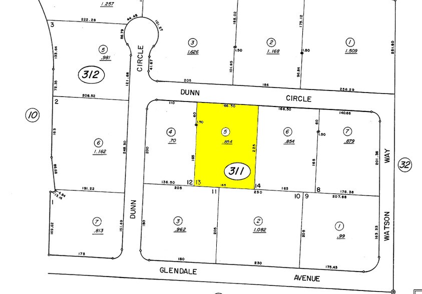 581-587 Dunn Cir, Sparks, NV à louer - Plan cadastral – Image 3 sur 7
