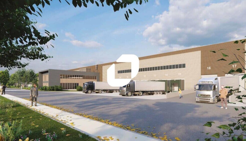 Industriel/Logistique dans Éragny à louer - Photo de l’immeuble – Image 2 sur 4
