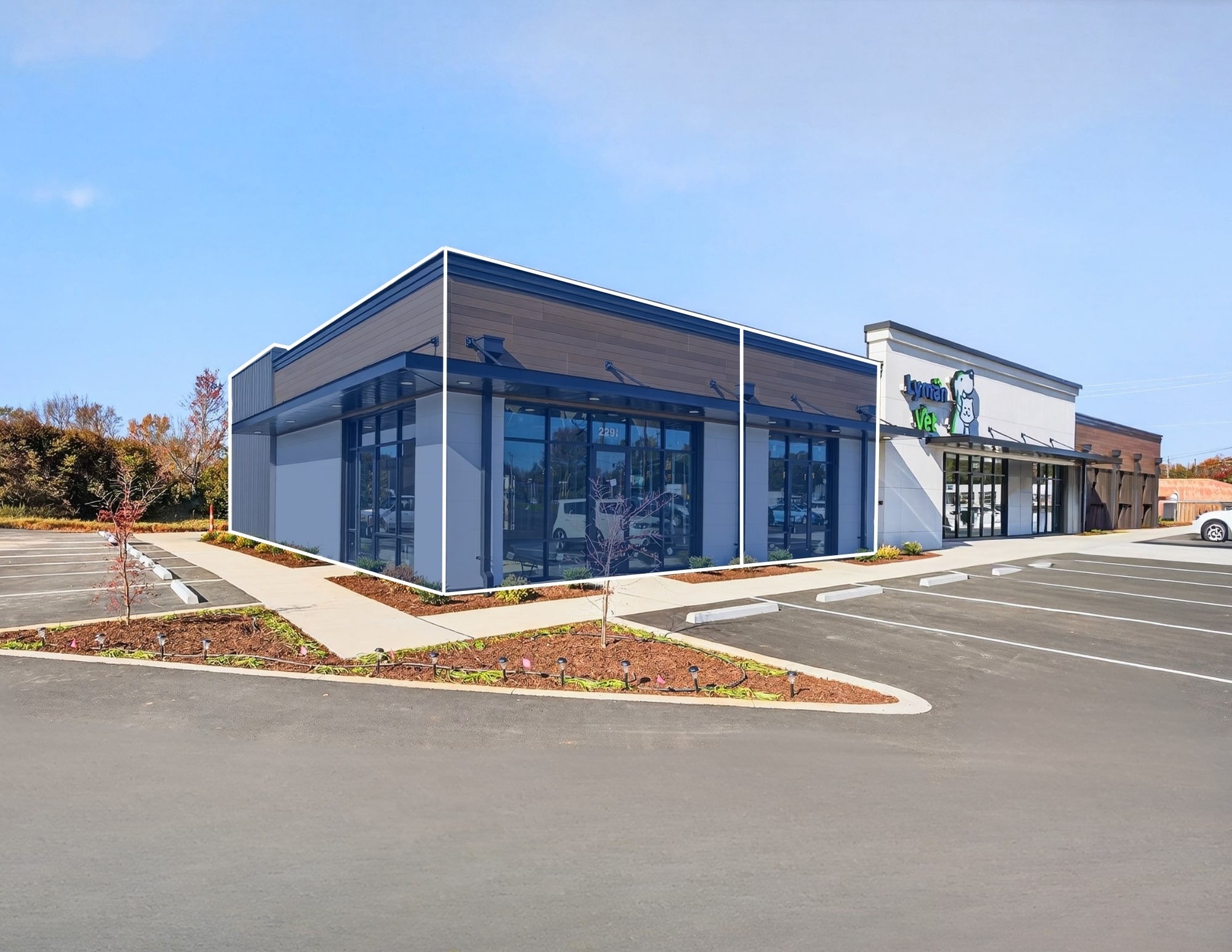 201-229 Charlotte Hwy, Lyman, SC à louer Photo de l’immeuble– Image 1 sur 3