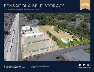 Plus de détails pour Pensacola Self-Storage – à vendre, Pensacola, FL