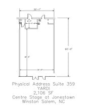301-401 Jonestown Rd, Winston-Salem, NC à louer Plan de site– Image 1 sur 1