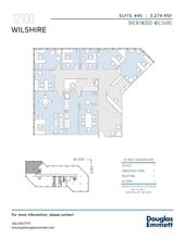 12100 Wilshire Blvd, Los Angeles, CA à louer Plan d’étage– Image 1 sur 1